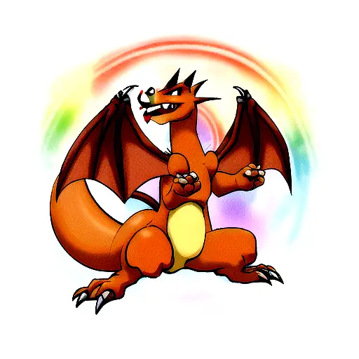 Charizard  tattoo design idea