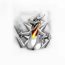 Charizard  tattoo design idea