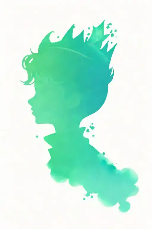 little prince character tattoo design idea