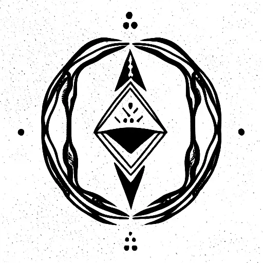 cyber lineal bruja  tattoo design idea