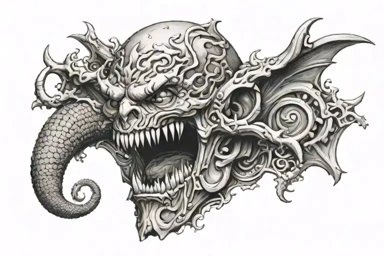 Zues on Olympus  tattoo design idea