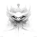 sirene tattoo design idea