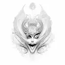 sirene tattoo design idea