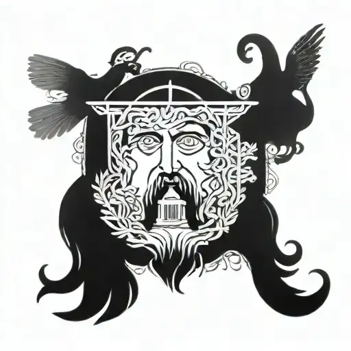 tattoo based off jesus leaving the 99 vintage tattoo design idea