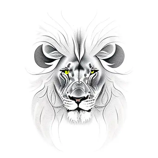 lion cruz tattoo design idea