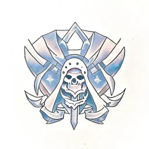 old school runescape weapon tattoo design idea