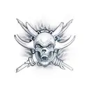 marine animals tattoo design idea