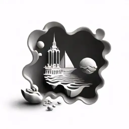 L&A tattoo design idea