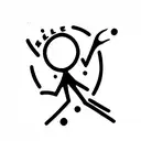 happy alien tattoo design idea