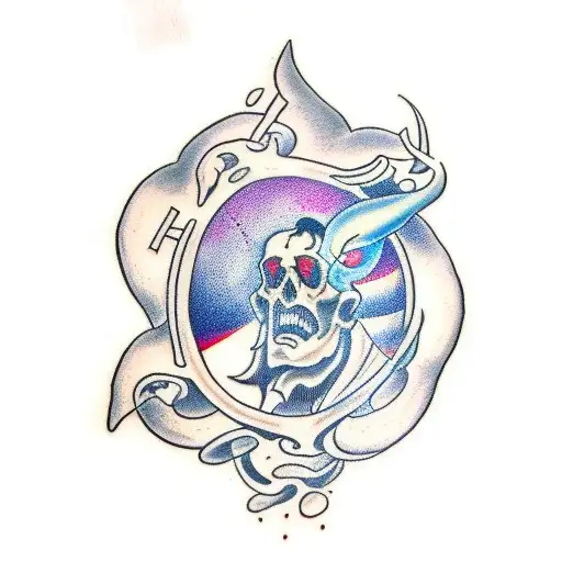 hades tattoo design idea