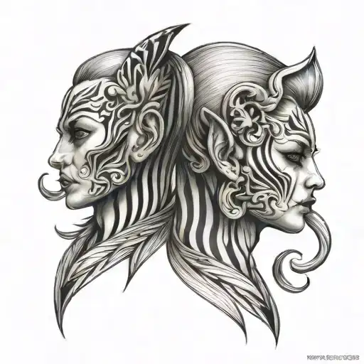 tattoo stripes behind ear tattoo tattoo design idea