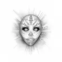 Epilepsy tattoo design idea