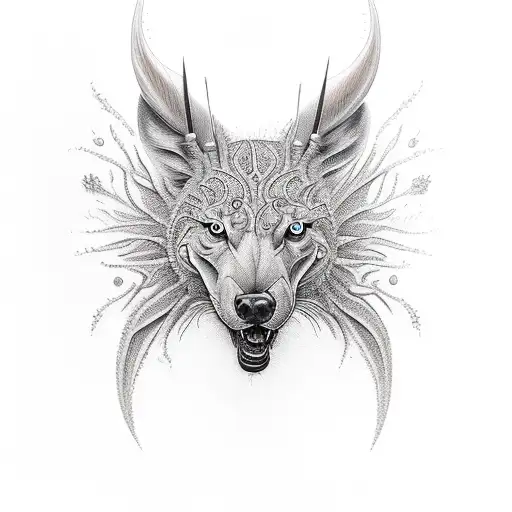 Hirsch  tattoo design idea