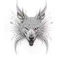 Hirsch  tattoo design idea