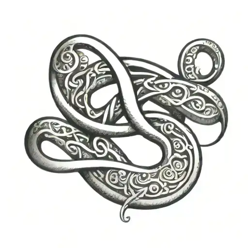 infinity symbol Hebrew "בנימין" "ייקוב" "שׁוֹשַׁ" incorporated tattoo design idea