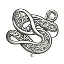 infinity symbol Hebrew "בנימין" "ייקוב" "שׁוֹשַׁ" incorporated tattoo design idea