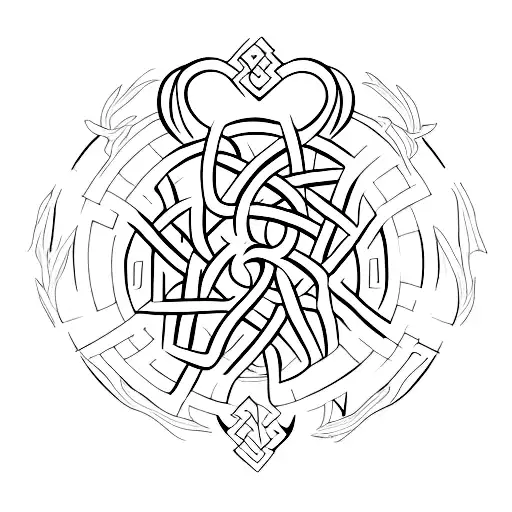 pictish tattoo tattoo design idea