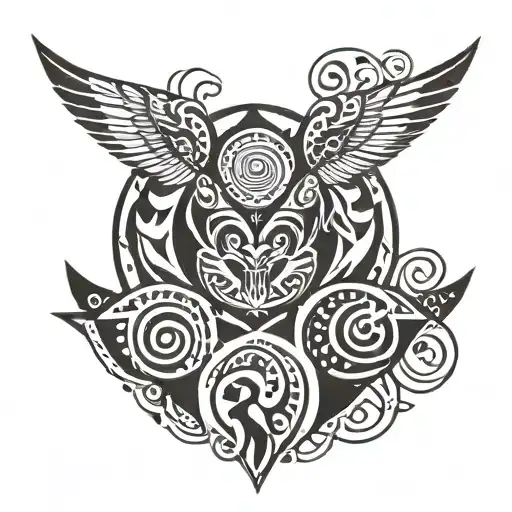 Absurdist tattoo design idea