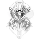 power ranger mighty morphine tattoo design idea