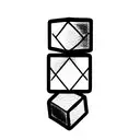 two dice tattoo design idea