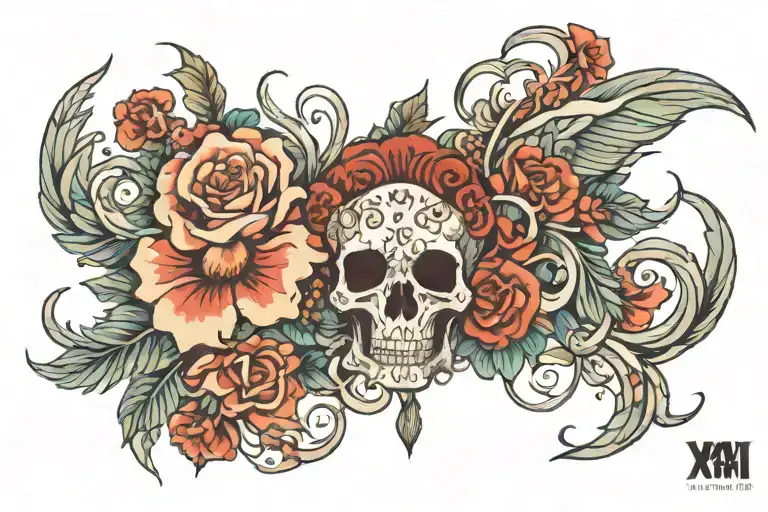 X・XXI・MMV tattoo design idea