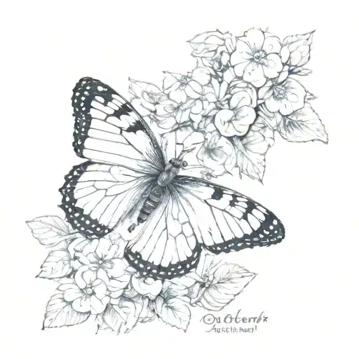 butterfly with birthday date 10/22/1980   tattoo design idea