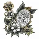 Biblical tattoo design idea