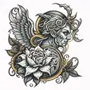 Biblical tattoo design idea