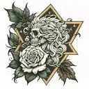 Biblical tattoo design idea