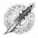 Sword tattoo design idea