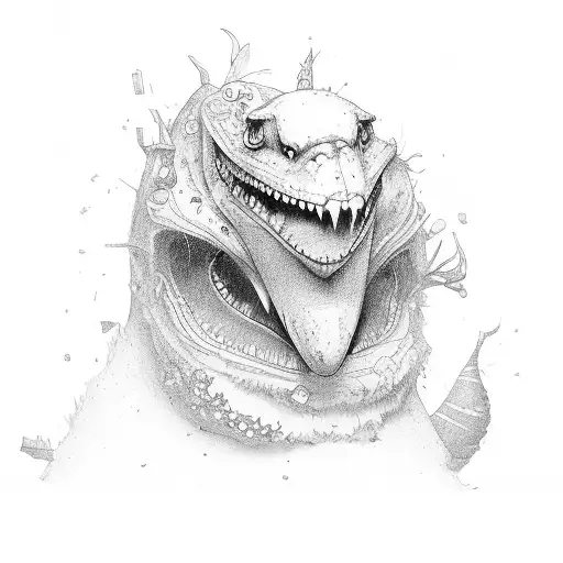 anxiety tattoo design idea