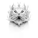 anxiety tattoo design idea