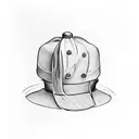 Chef's hat with paper plane wings tattoo design idea