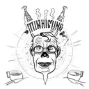 Stephen king shining  tattoo design idea