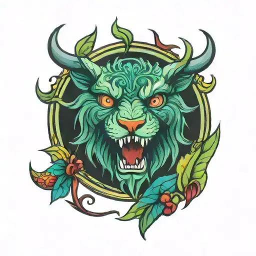 Scotland 420 tattoo design idea