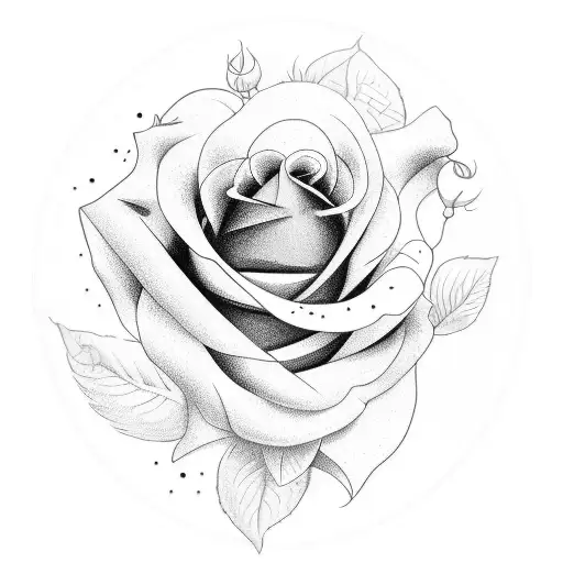 three roses and dove tattoo design idea