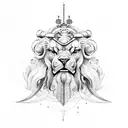 zeus tattoo design idea