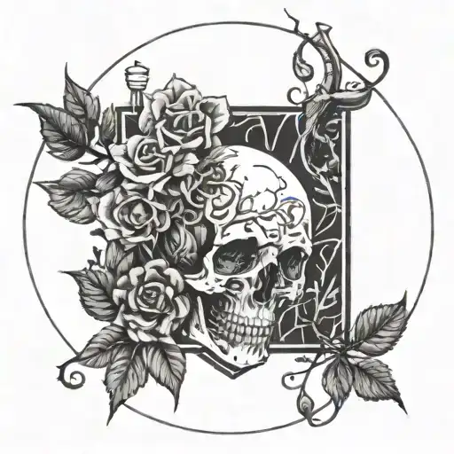 Spotify and Seasons, they will change Life will make you grow Death can make you hard, hard, hard Everything is temporar tattoo design idea