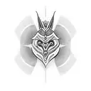 virgo tattoo design idea