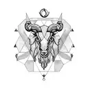 aries leo geminis virgo tattoo design idea