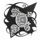 stay strong survive tattoo design idea