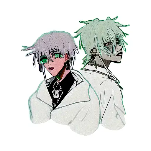 xxxtentacion and JuiceWrld tattoo design idea