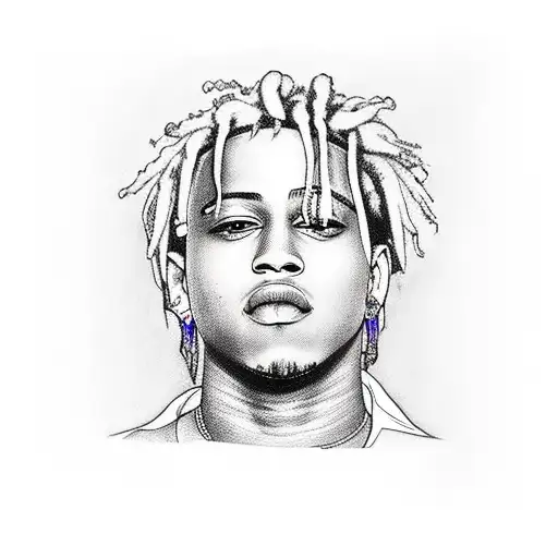 xxxtentacion and JuiceWrld tattoo design idea