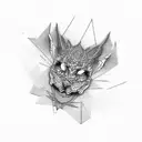 xD tattoo design idea