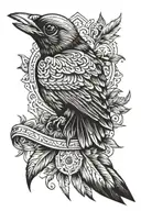 swallow child native american spirit name  tattoo design idea