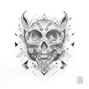 Memento Vivere with shading around  tattoo design idea