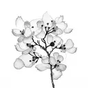 Cherry Blossom tattoo design idea