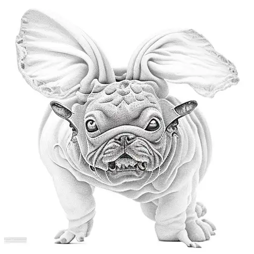 walking fudge bar tattoo design idea