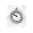 Digital Clock with 2:10 pm on it tattoo design idea
