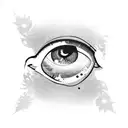 Eye tattoo design idea